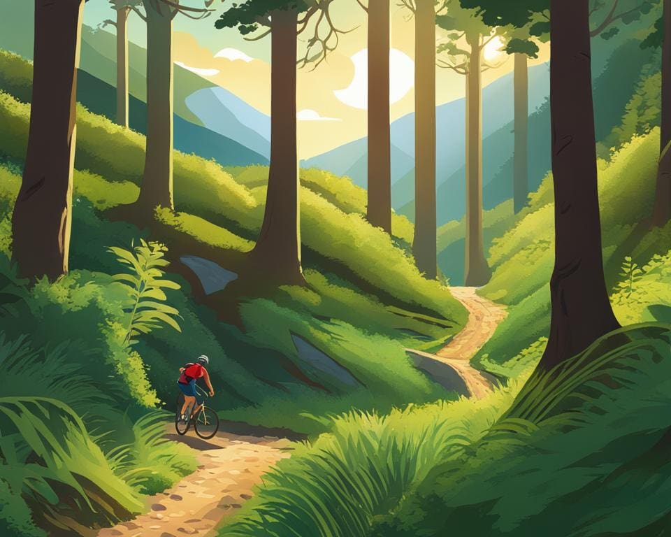 Duurzame Mountainbike Route