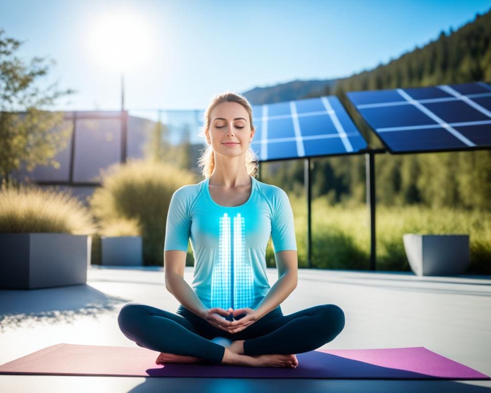 Yoga met Technologie