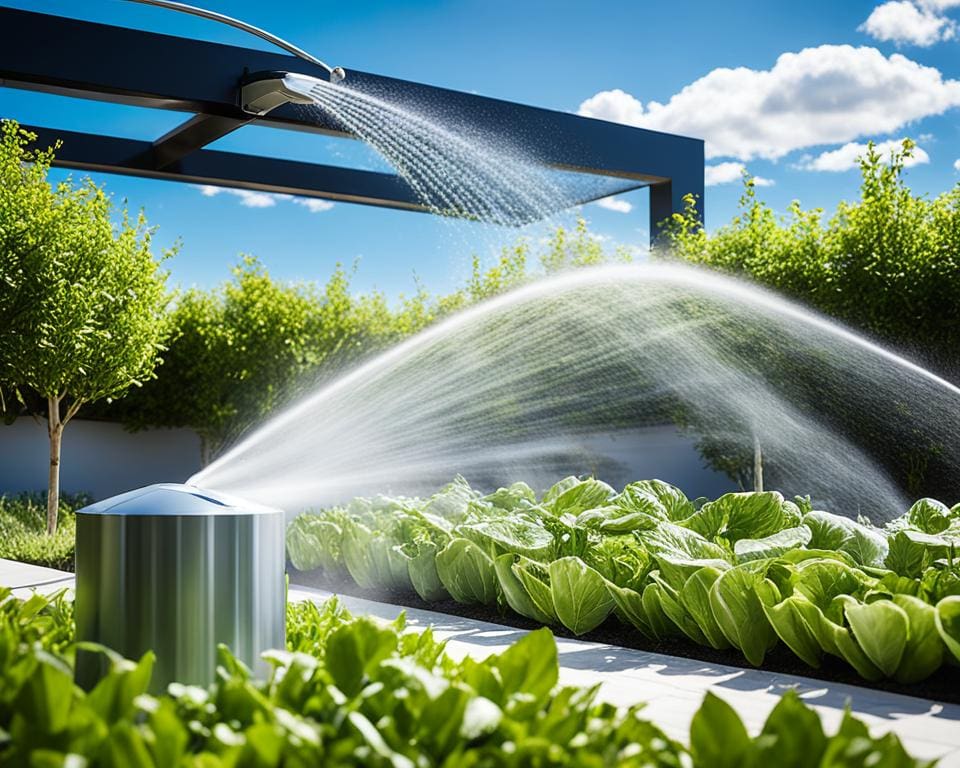 waterbesparende tuinbevloeiingstechnologieën