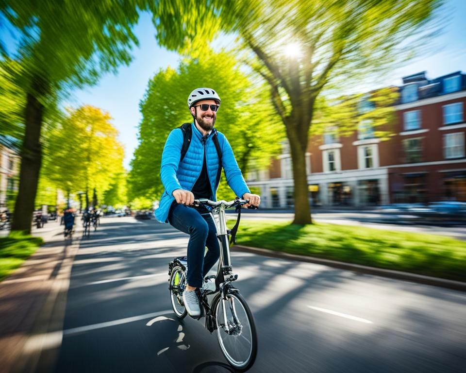 Duurzaam transport met fietsen