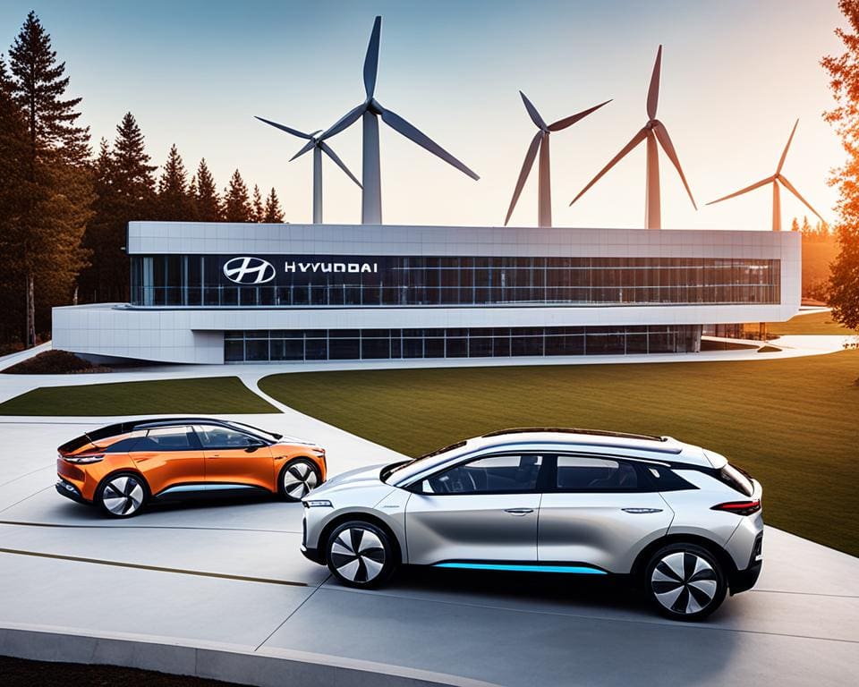 Hyundai's strategie in de elektrische voertuigen markt