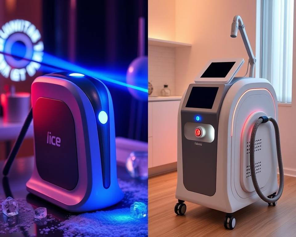 Diode Ice Laser vs Traditionele Laserontharing