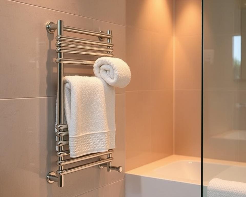 Handdoekverwarmers voor extra comfort in de badkamer