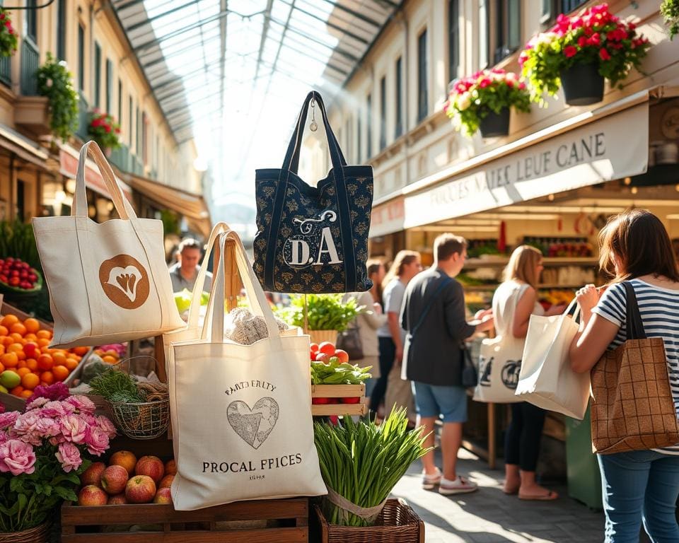 Herbruikbare boodschappentassen: Duurzaam winkelen