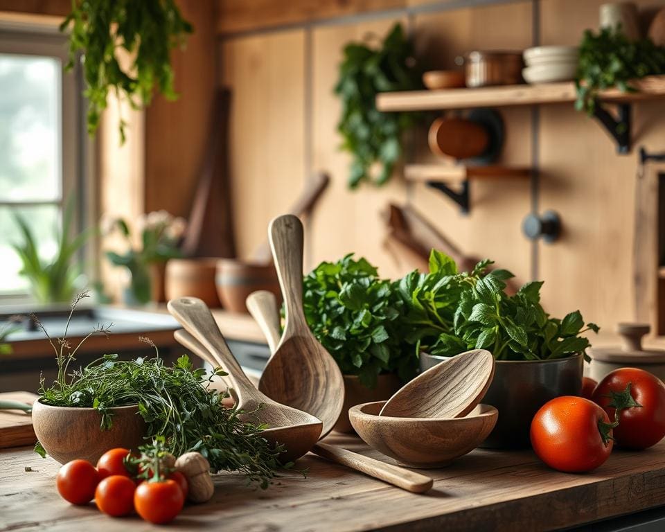 Houten pollepels: Essentieel keukengerei met een natuurlijke twist