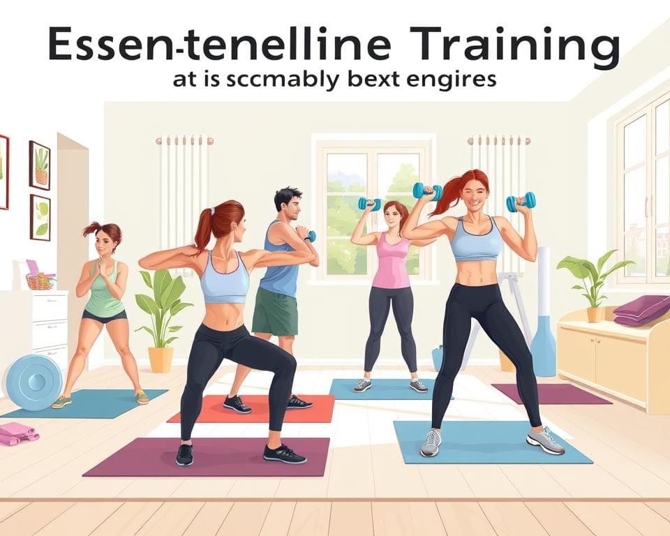 Noodzakelijke oefeningen voor krachttraining beginners