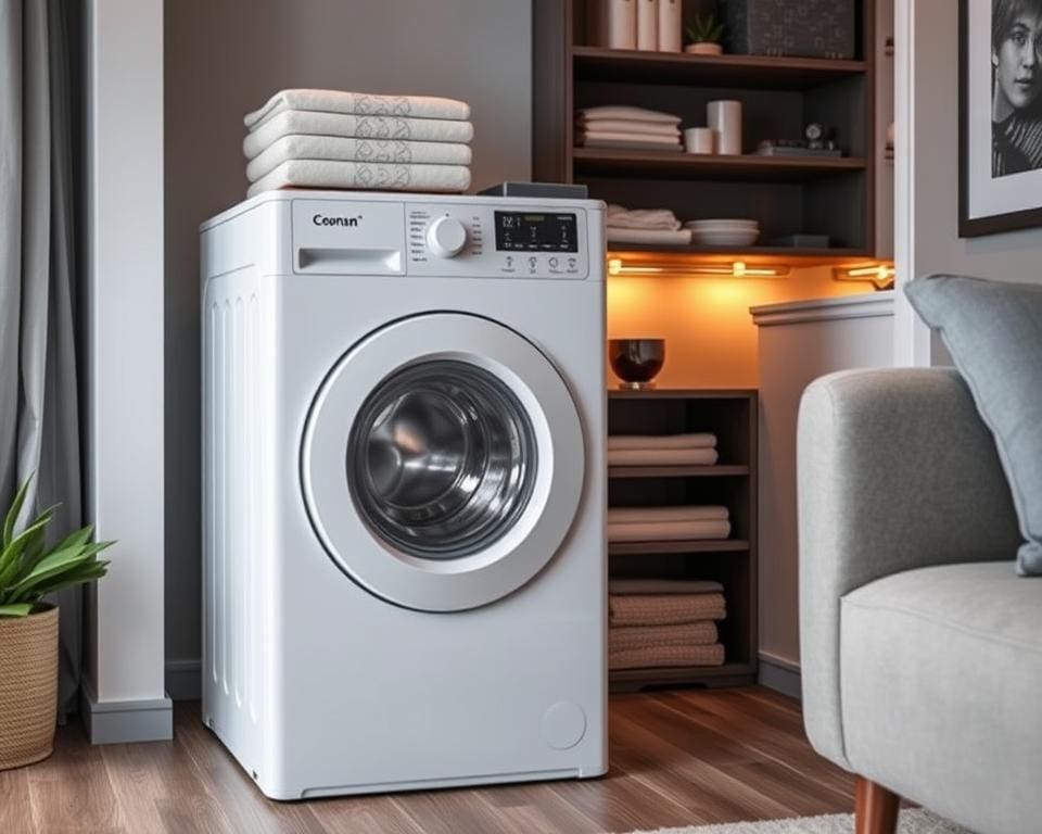 Ruimtebesparende wasmachines voor kleine woningen