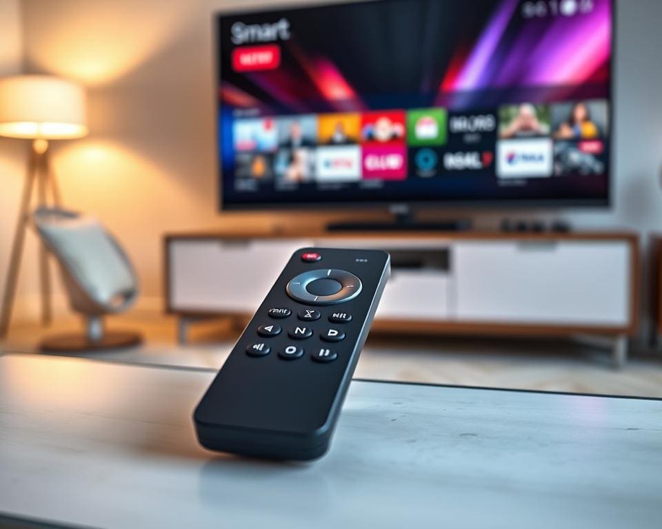 Smart TV-afstandsbediening: Bedien alles met één knop