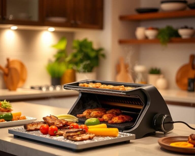 Elektrische barbecuegrills voor binnen grillen