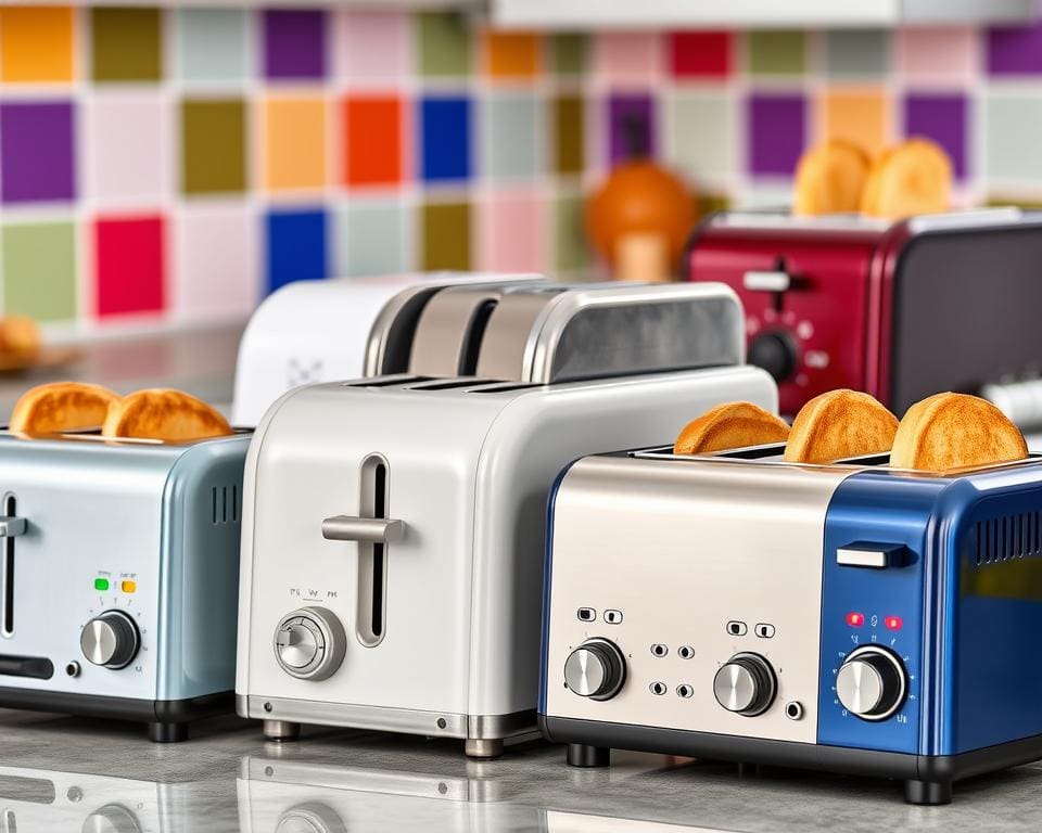 Elektrische tosti-ijzers met instelbare standen