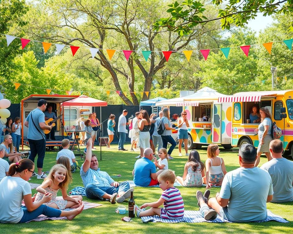 festivaldag activiteiten voor gezinnen