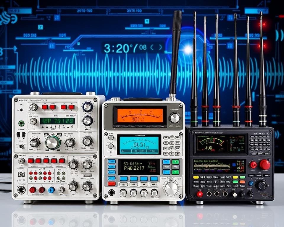 HF signaaldecoders, VHF signaaldecoders, UHF signaaldecoders