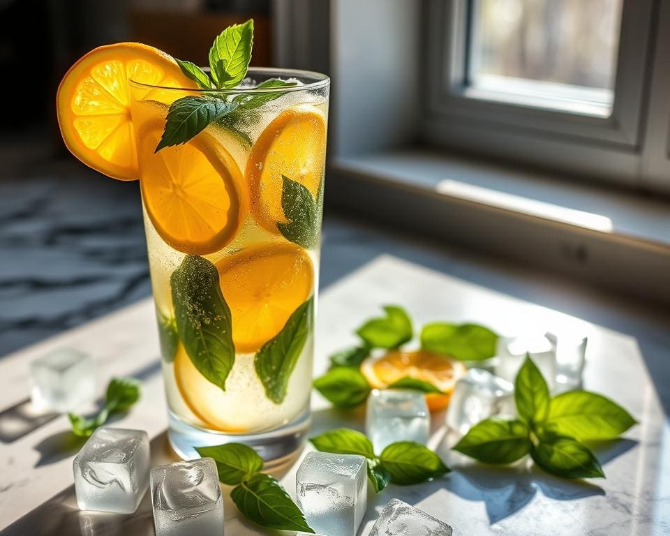 Lemon Basil Spritz