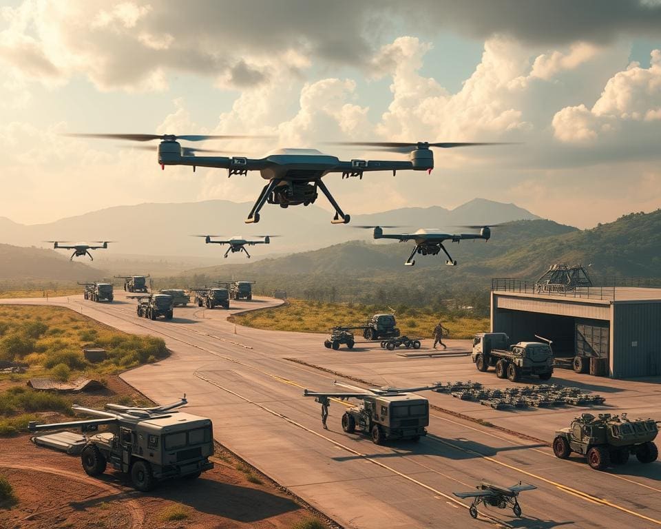 Militaire logistiek: drones en automatisering