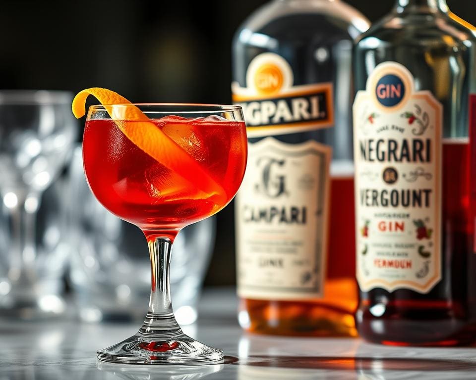 rol van gin in Negroni